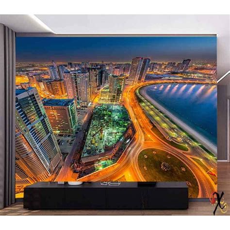 Ambiance Curtains deginer Cityapace by Creative Bedroom Self Adhesive ...