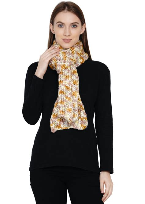 Get Two-Tone Open Knitted Acrylic Stole at ₹ 599 | LBB Shop