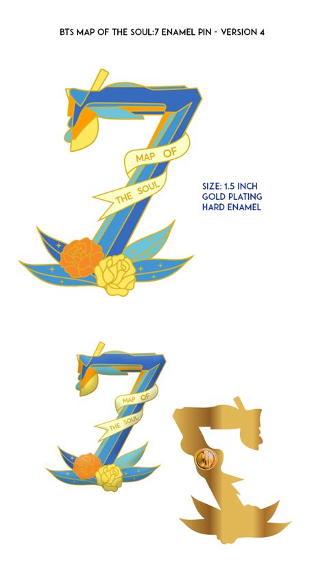 BTS MOTS : 7 Logo - Version 4 | K-Pop Merch