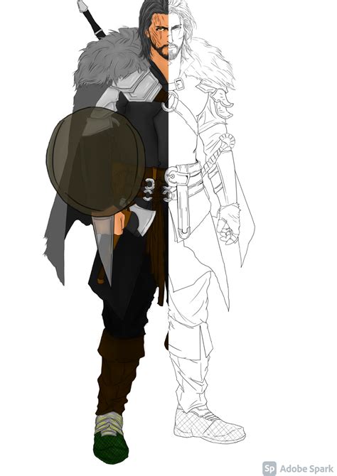 ArtStation - D&D Character Sketch #6 and More