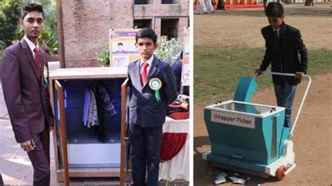 Young brothers invent unique litter-picking machine, win multiple ...