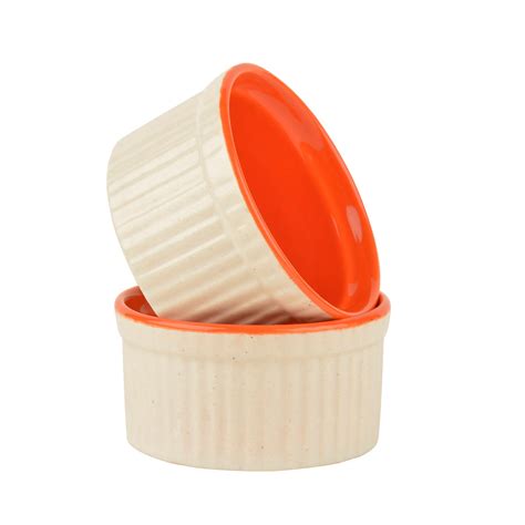 Studio Pottery Ceramic Dessert / Dip Bowls (150 ml each, Set of 2 ...