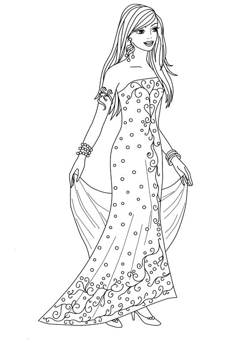 Coloring page - Princess Olga