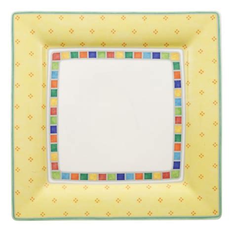 Buy Villeroy & Boch Twist Alea Quadro 10-1/2-Inch Square Dinner Plate ...