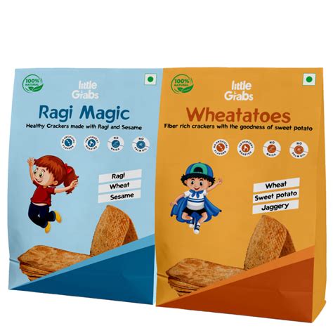 RAGI MAGIC + SWEET POTATO COMBO PACK – LITTLE GRABS