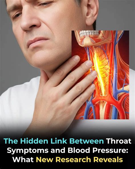 The Hidden Link Between Throat Symptoms and Blood Pressure: What New Research Reveals
