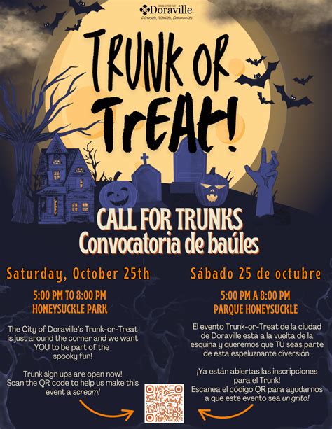 Bring the kids to Trunk-or-Treat at Honeysuckle Park in Doraville on ...