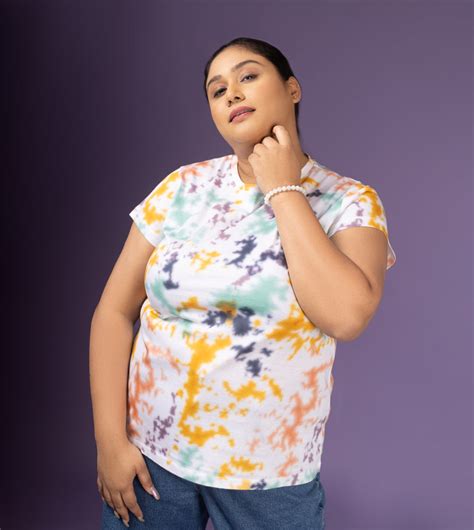 Sizeupp | Plus Size Aop Tees For Women | 2XL - 8XL | 100% Cotton | Aop