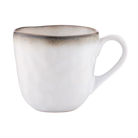 Mug ARDESTO Umbria, 380ml, ceramic, light gray | ARDESTO