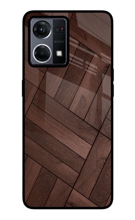 Buy Now Wooden Texture Design Glass Case for Oppo F21 Pro 4G Online ...