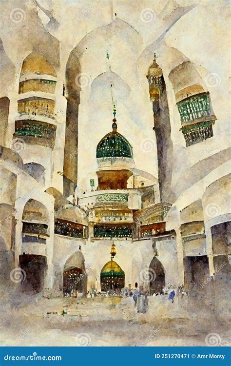 Makkah Al-Mukarramah Red Highlighted In Map Of Saudi Arabia Royalty ...