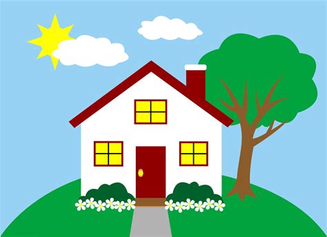 Cute house clipart free clipart images - Clipartix