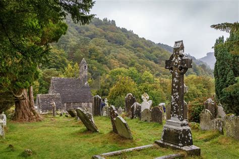 Celtic cross, Glendalough, Ireland by borisb17 Vectors & Illustrations ...