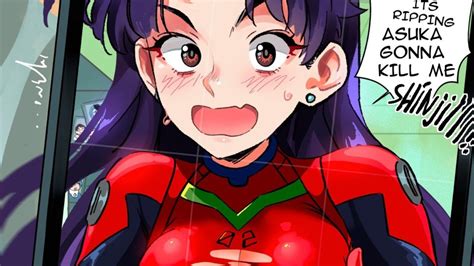Misato in Asuka Pilot Gear - YouTube
