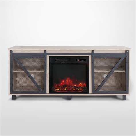 FUNKOCO 58 Inch TV Stand Console WSliding Barn Door India | Ubuy
