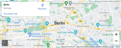 Embed Google Maps Element