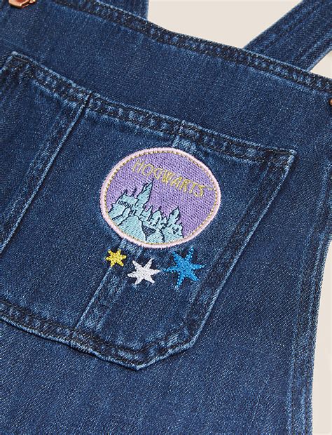 Buy Denim Harry Potter™ Dungarees at Marks & Spencer