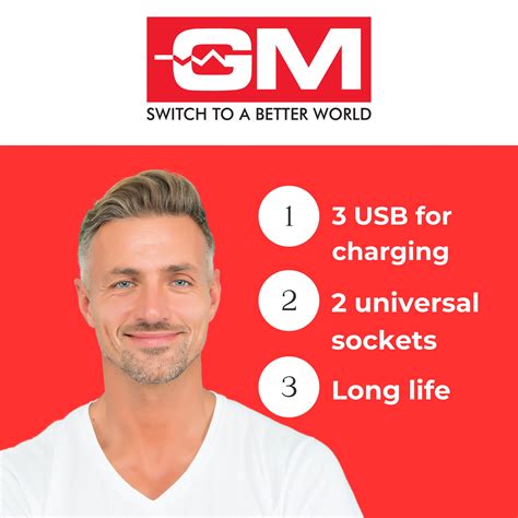 GM Cuba 2-Way Power Extension with 3 USB Ports – ONECUBE
