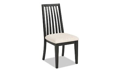 Blake 3 Piece Black & Natural Upholstered Dining Set | Bob's Discount ...