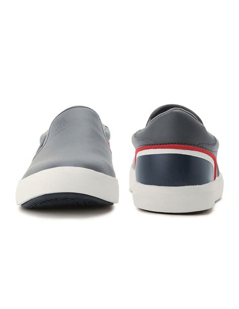 Buy Men Men Timeo 2.0 Round Toe Sneakers Grey|U.S. Polo Assn. India