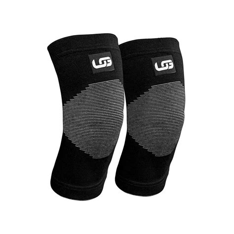 Buy Bamboo Charcoal Knee Sleeve (Pair) For Arthritis, Joint Pain ...