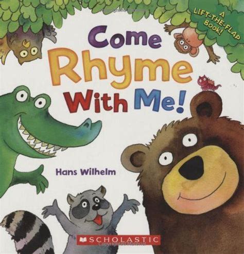 Come Rhyme With Me! | Preschool books, Rhyming books, Rhymes