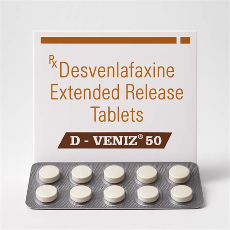 D-Veniz® Desvenlafaxine 50 Extended Release Tablets | OKDERMO Skin Care