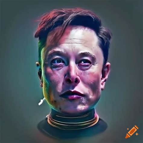 Image of elon musk as an astronaut on Craiyon