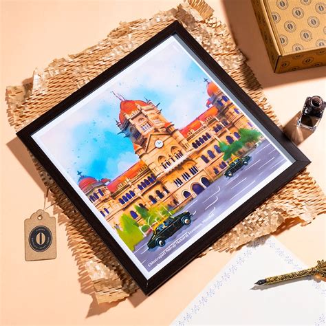 Chhatrapati Shivaji Terminus - Canvas – Oobhra India