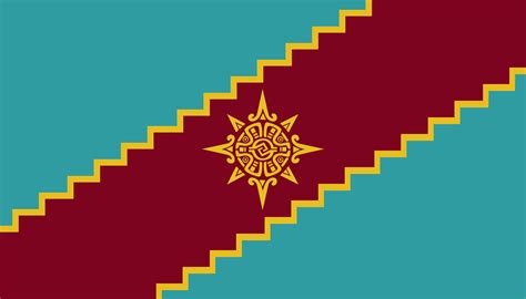Aztec Mexican Flag