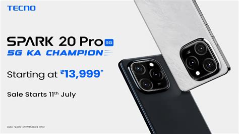 TECNO Launches SPAR K 20 Pro 5G: A New All-Rounder in the SPARK Series