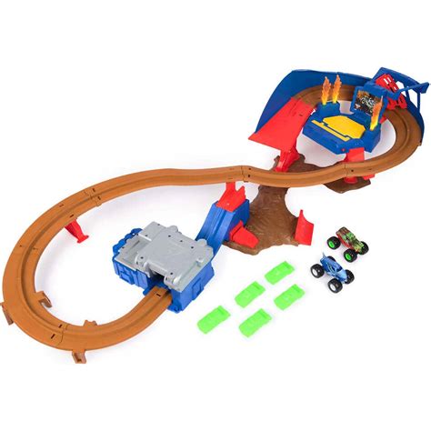 Monster Jam - Supercharge Speedway Playset - Spin Master
