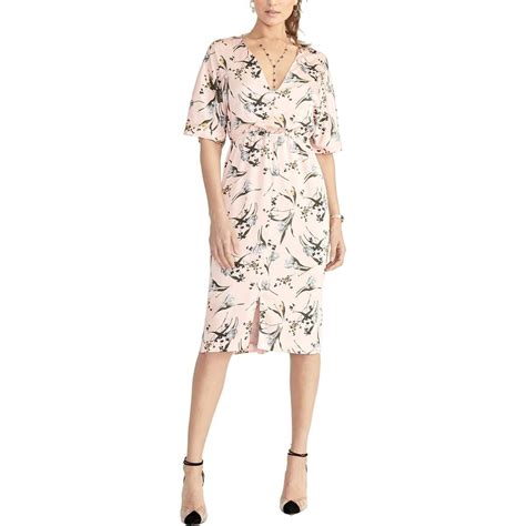 RACHEL Rachel Roy | Cait Cinched-Waist Dress | Tea Rose Combo - 6 ...