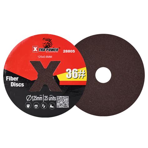 Xtra Power Fibre Disc, 125mm, 0.6mm Thickness (50 Piece/Box) in ...