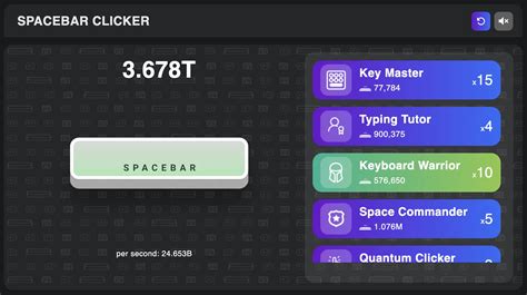 Spacebar Clicker: Galactic Revolution - New Year 2026