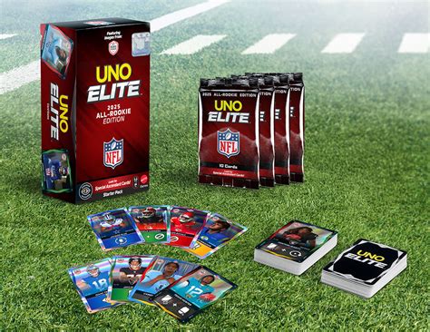 UNO Elite NFL 2025 All-Rookie Edition - Mattel Creations