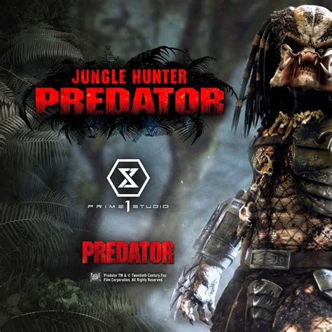 Jungle Hunter Predator Deluxe Bonus Version 1/3 scale Statue By Prime