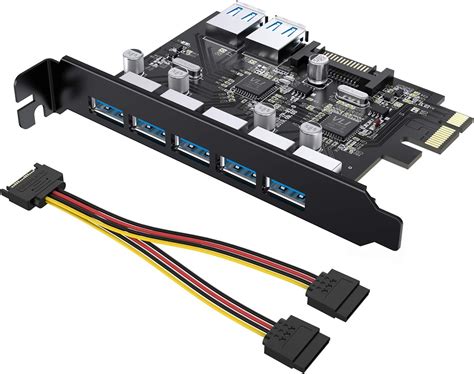 Tiergrade Superspeed 7 Ports PCI-E to USB 3.0 India | Ubuy