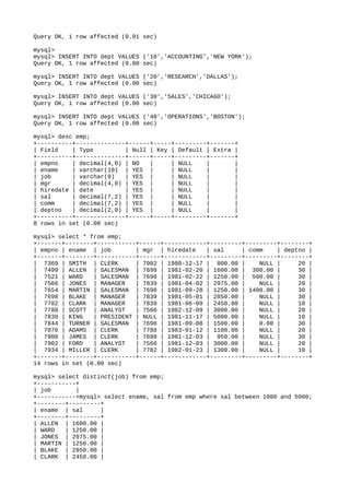 Image result for SQL DML Insert Types