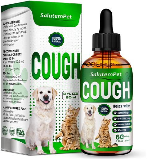 Amazon.com : Kennel Cough Treatment & Natural Infection Medicine for ...