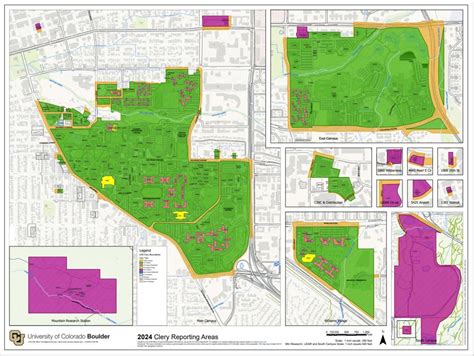 Clery Geography | Clery Act Compliance | University of Colorado Boulder