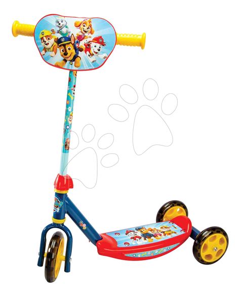 Kolobežka trojkolesová s emblémom Paw Patrol Scooter Smoby