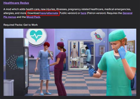 Моды на реалистичное здоровье от adeepindigo 🦷🧠 — Teletype