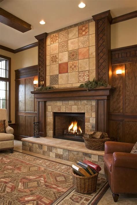 Perfect Floor To Ceiling Tile Fireplace To Upgrade