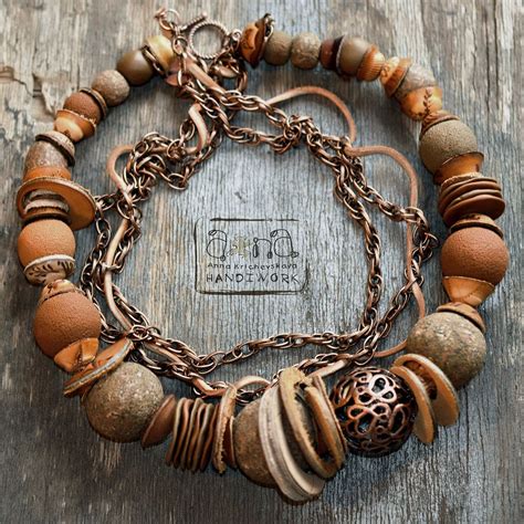 boho | Глиняные украшения, Бижутерия, Ювелирные изделия ручной работы