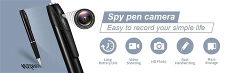 Buy CAM 360 4K Full HD 1080P Video and Audio Recorder Mini Spy Pen Body ...