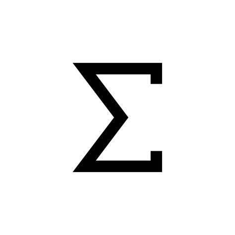 Sigma Symbol Copy & Paste | σ Σ ς (Summation Notation)