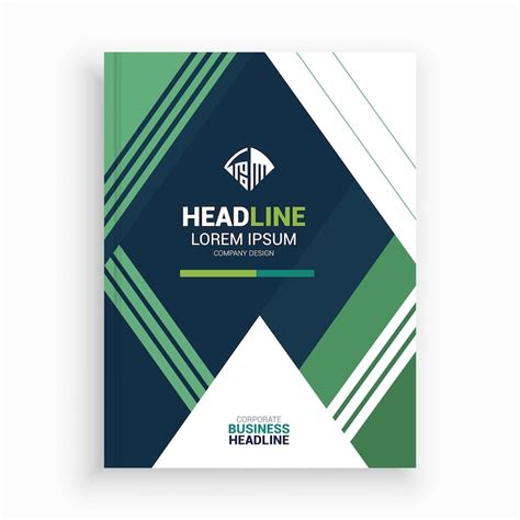 15 business annual report layout template for success | Premium Vector
