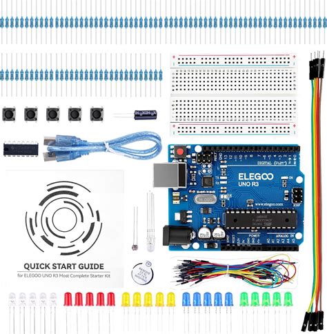 ELEGOO Basic Starter Kit Deutsch mit R3 India | Ubuy