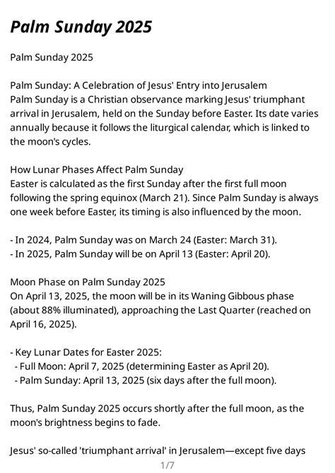 PPT - Palm_Sunday_2025 PowerPoint Presentation, free download - ID:14128694